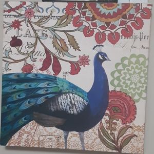 peacock paiting